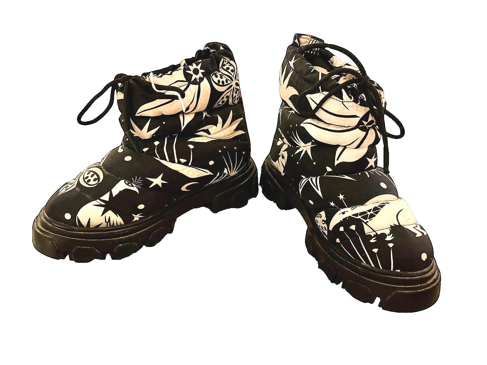 Farm Rio Cerrado Sky Lug Sole Puffer Booties