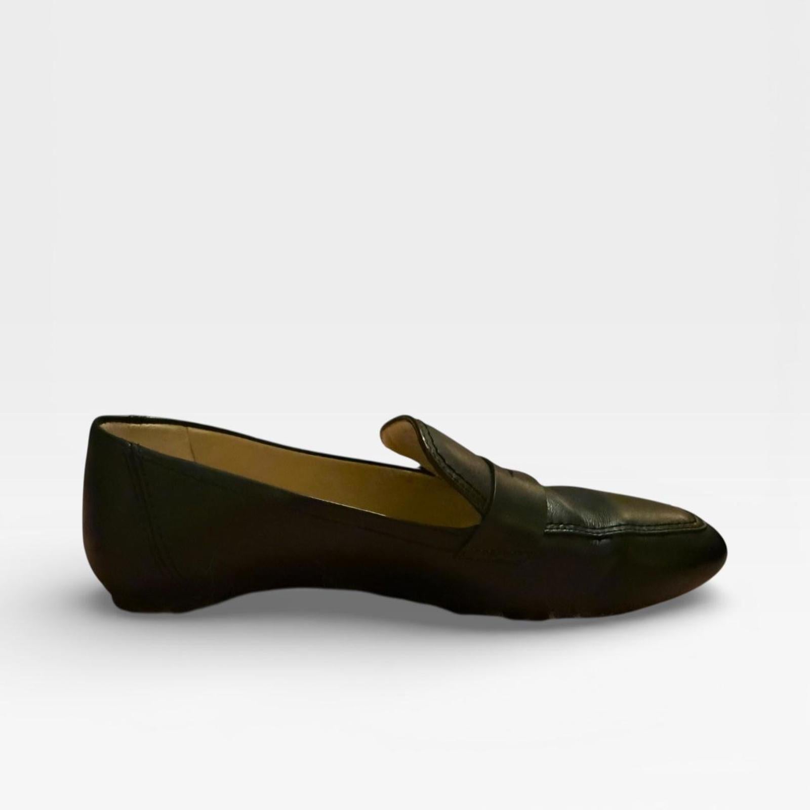 Stuart Weitzman Black Loafers