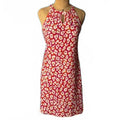 Jude Connally Floral Red Dress