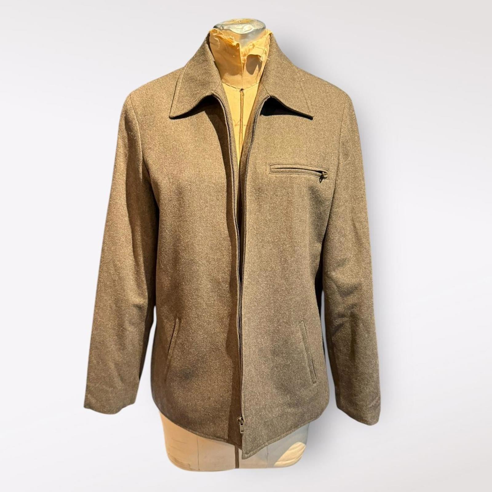 Evan-Picone Brown Wool Blend Jacket