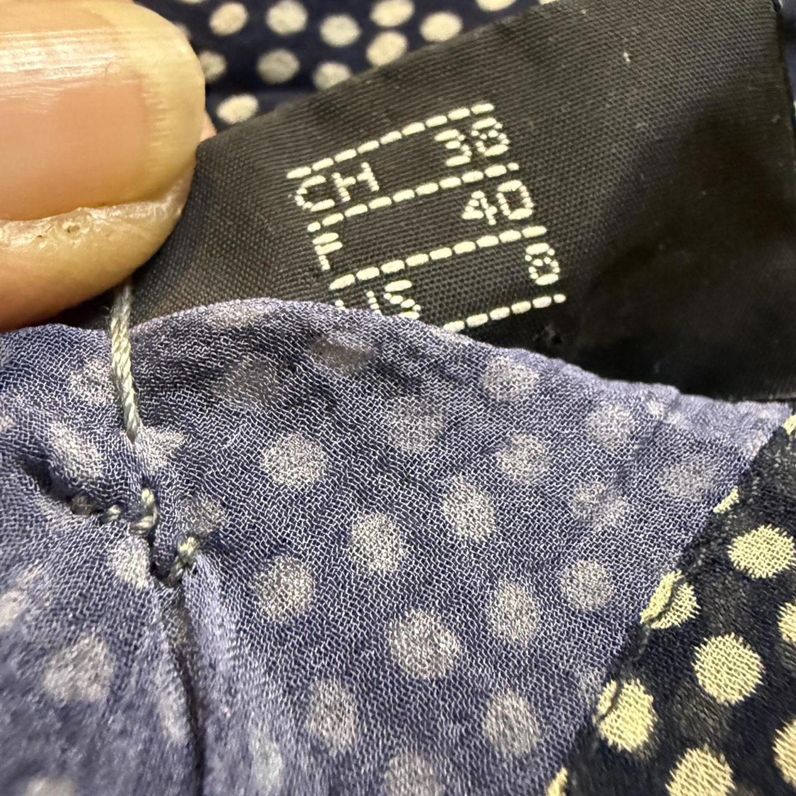Akris Black and White Polka Dot Midi Dress