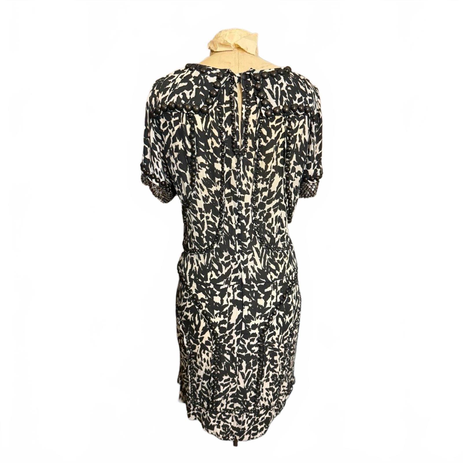 Isabel Marant Dress With Studded Metal Bead Detail