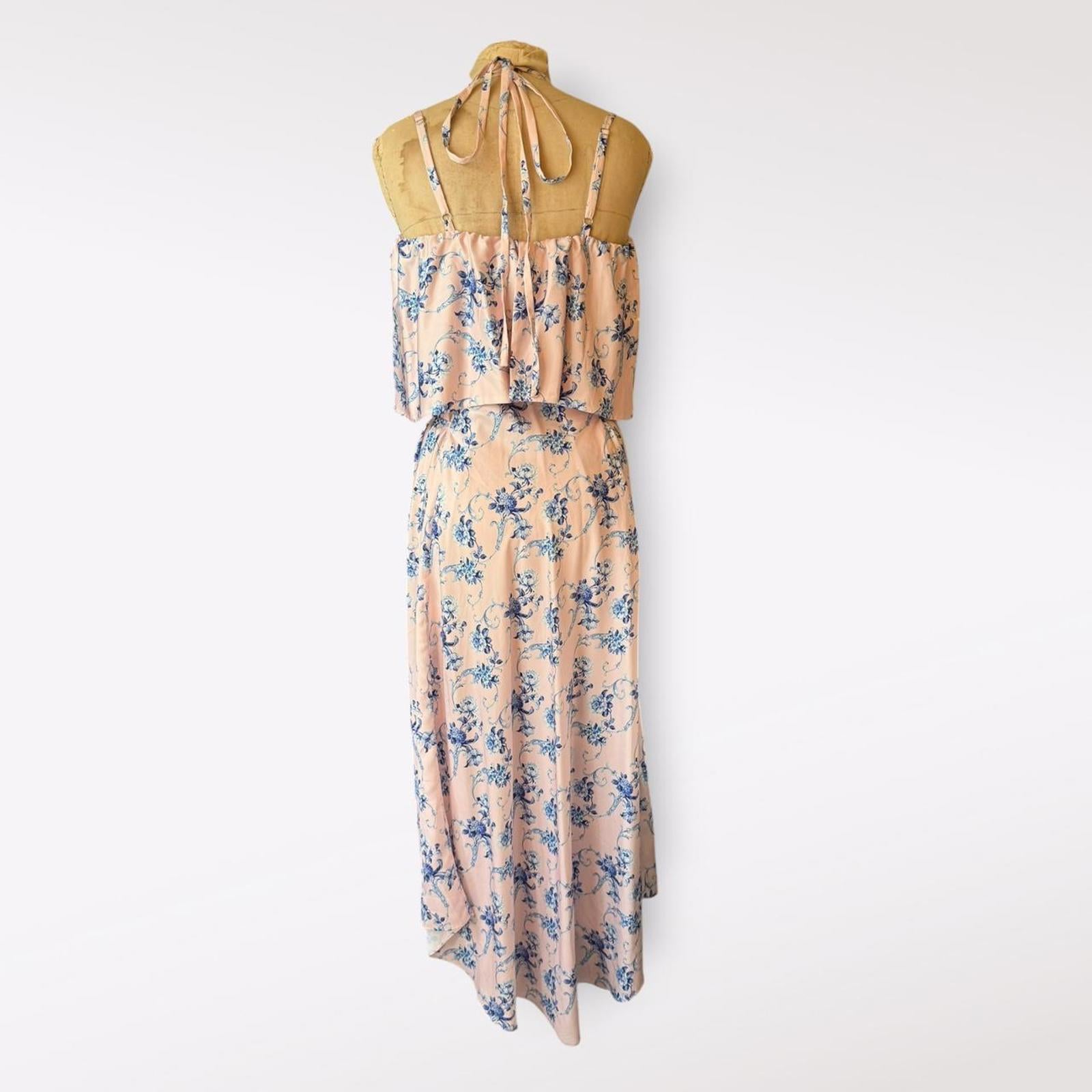 Osman Yousefzada Collective Floral Midi Dress