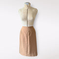 Escada Exclusive for Saks Fifth Avenue Tan Pinstripe Skirt