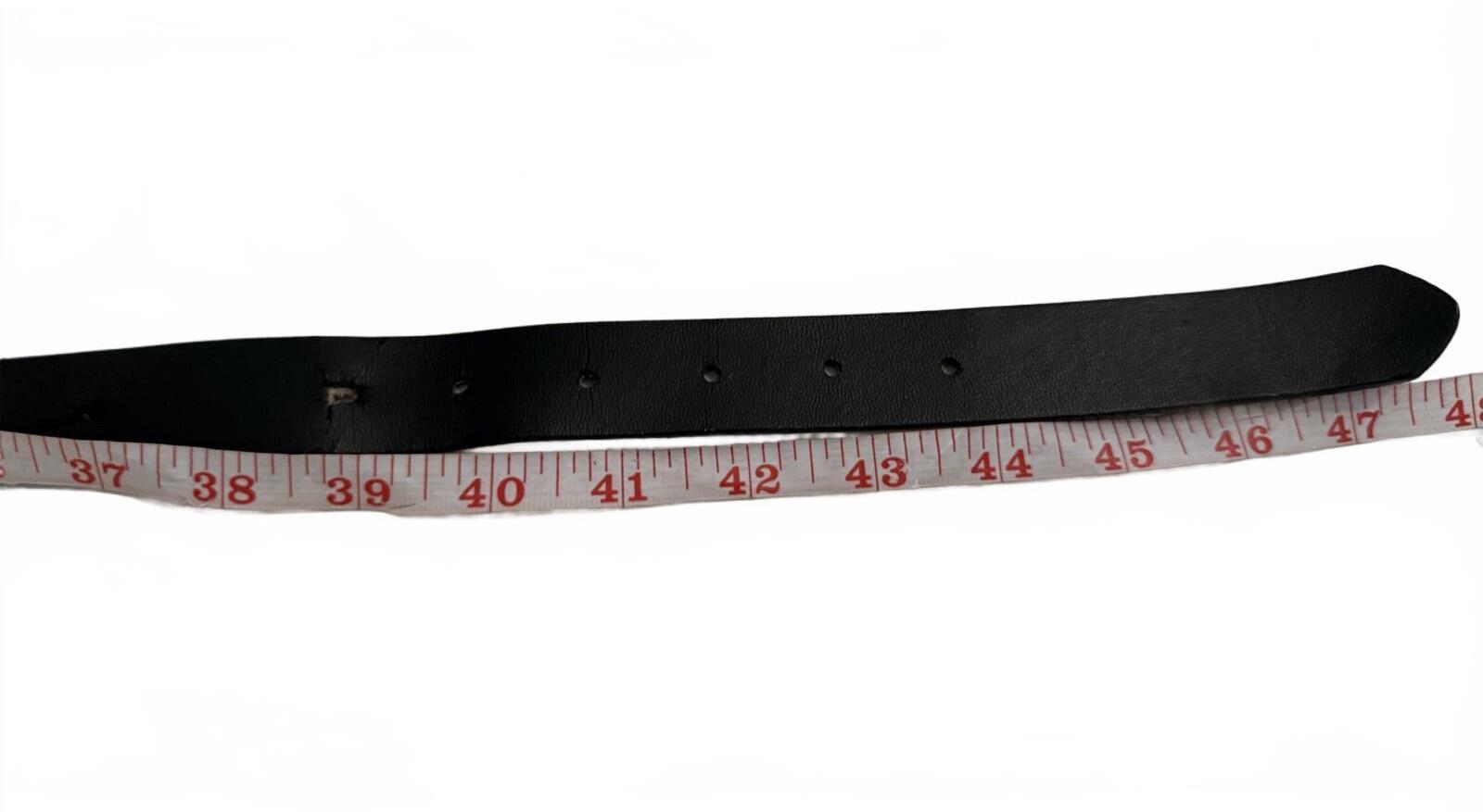 Gap Leopard Print Belt with Square Buckle