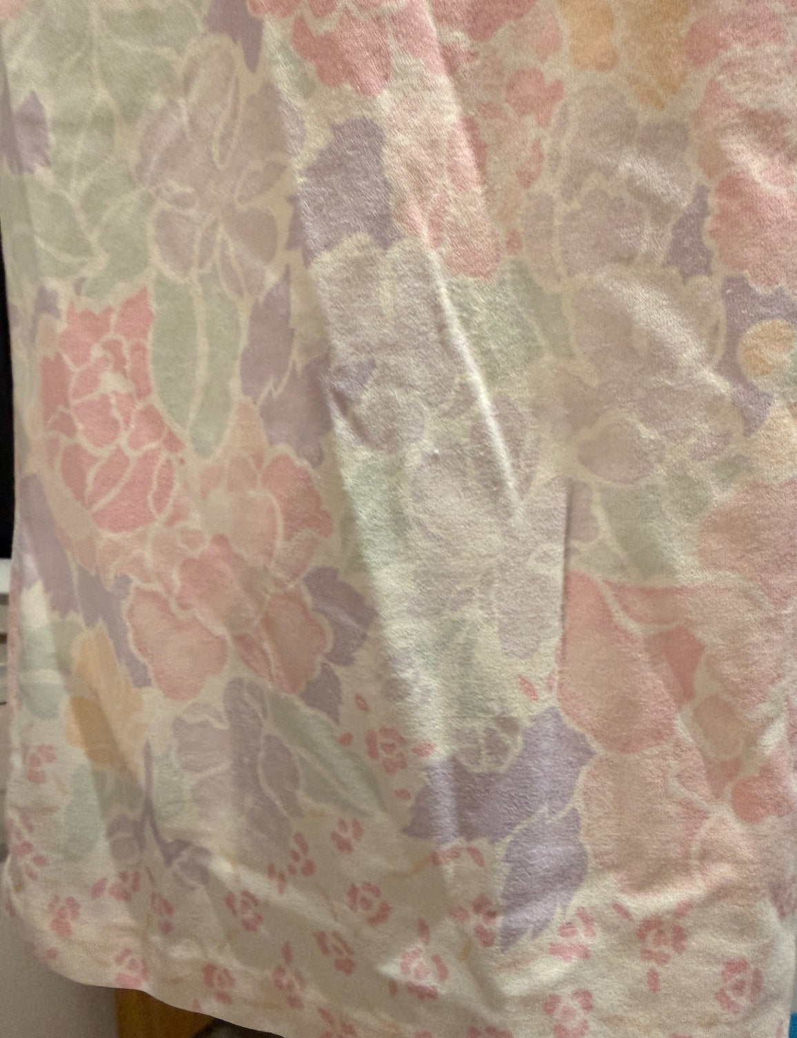 Vintage Take-Along Sears Medium Floral House Dress with Front Zipper