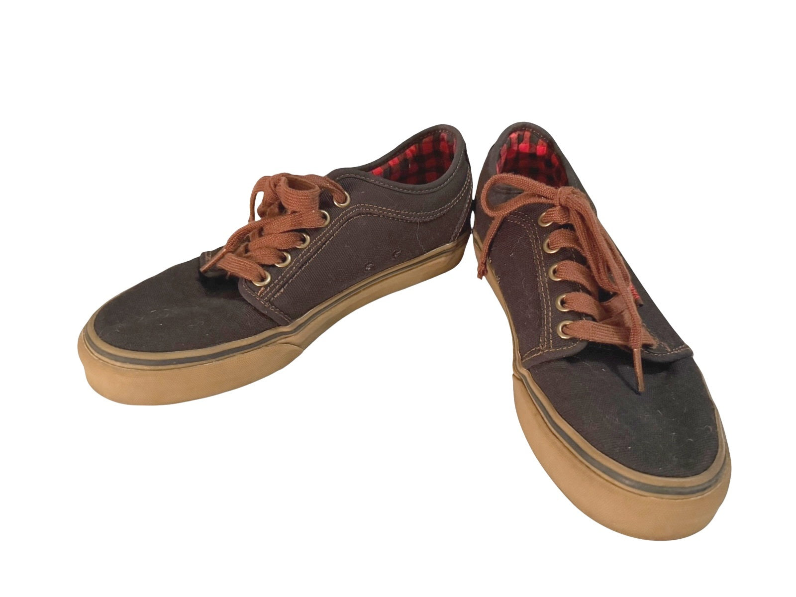 Vans Pro UltraCush Black and Brown Low Top Sneakers