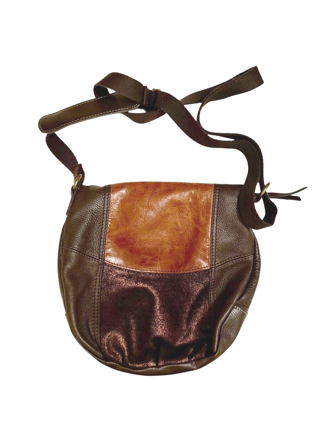 The Sak Patchwork Leather Crossbody Bag