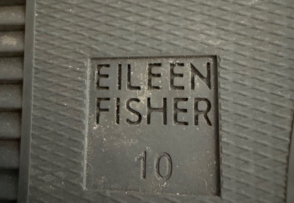 Eileen Fisher Women's Brown Suede Platform Loafers