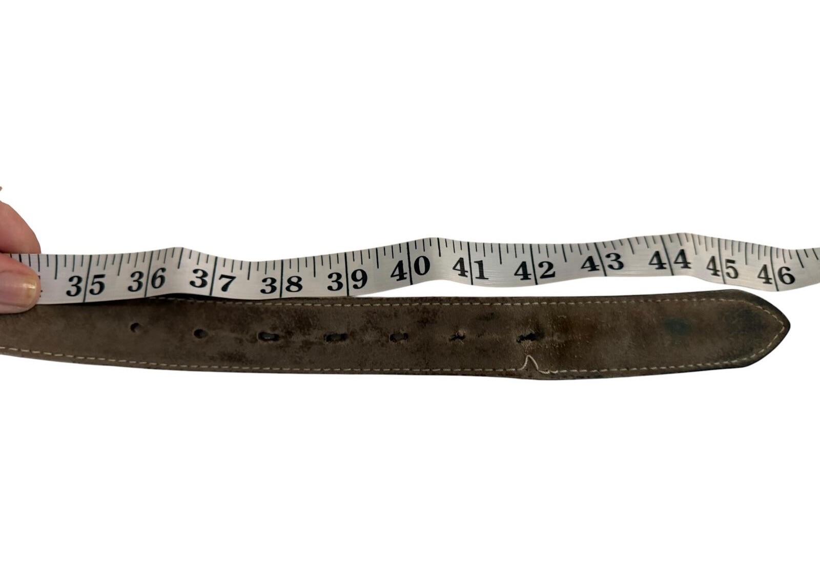 Tauris Leathers Brown Leather Belt