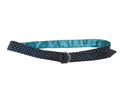Velvet Patterned Belt with Satin Lining