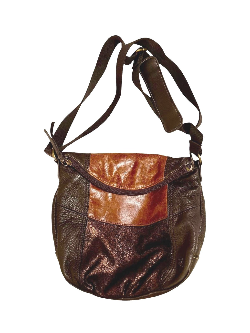 The Sak Patchwork Leather Crossbody Bag