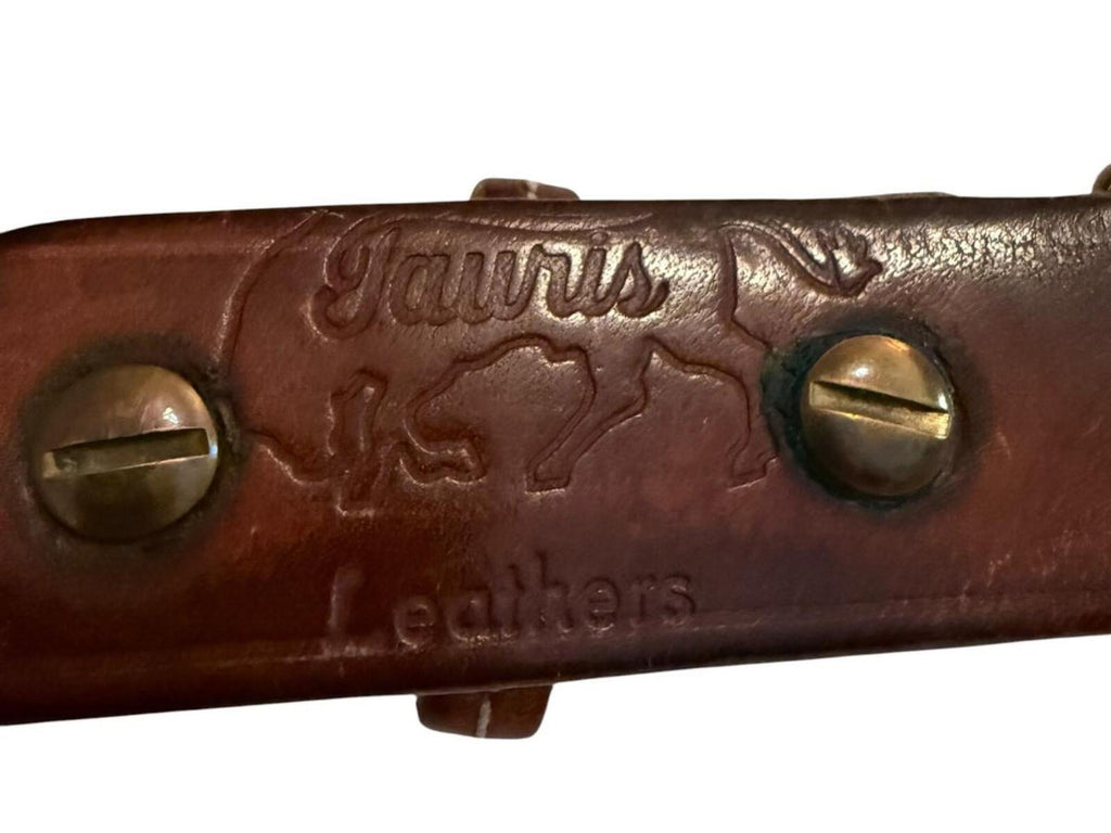 Tauris Leathers Brown Leather Belt